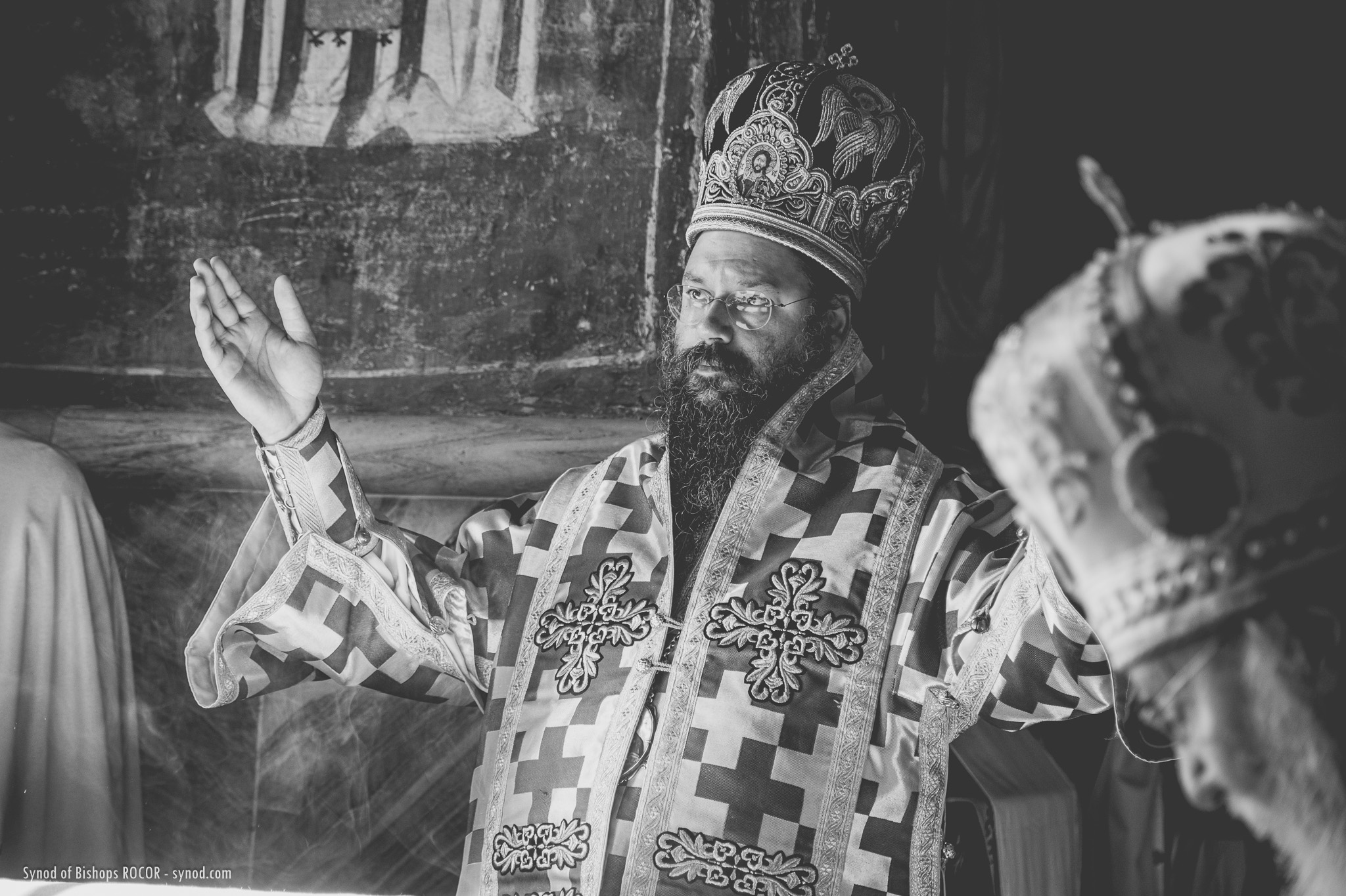 во время чтения евхаристического канона