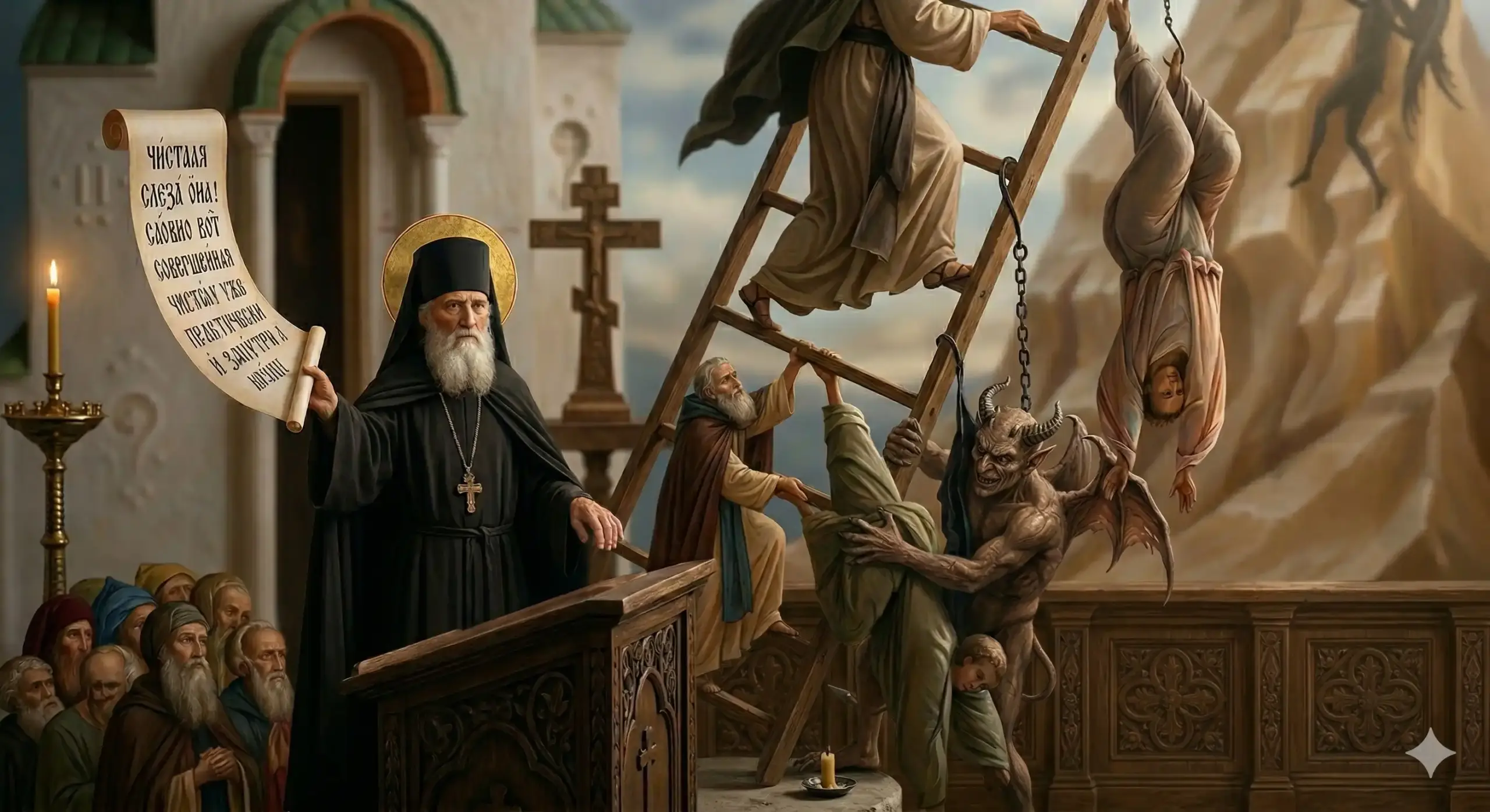 Преподобный Иоанн Лествичник